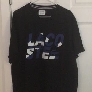 Big men’s Lacoste tee